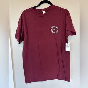 NWT O'Neill Men's Burgundy Short Sleeve Tee